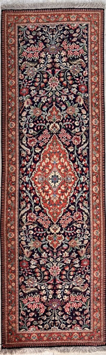 Tappeto Guida Qum in Seta  – 62 × 196 cm