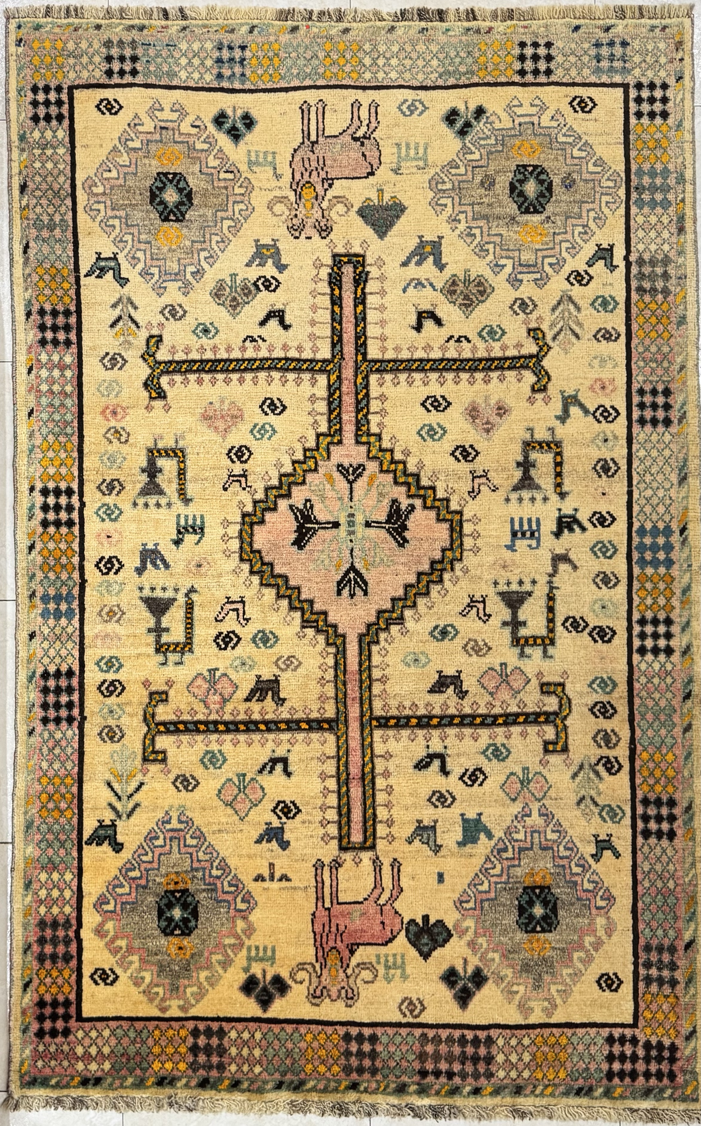 Tappeto Gashgai 114×167 cm