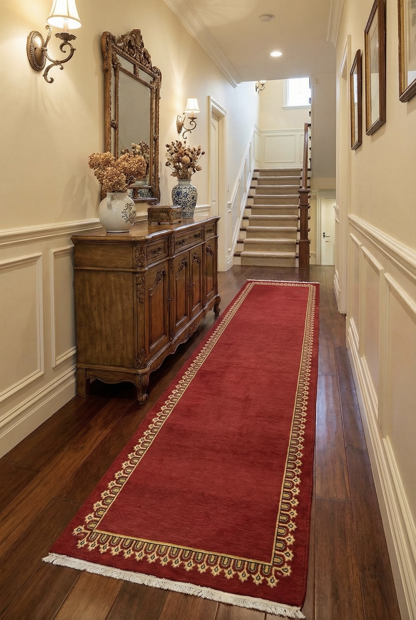 Tappeto Guida Yazd – 70 × 392 cm