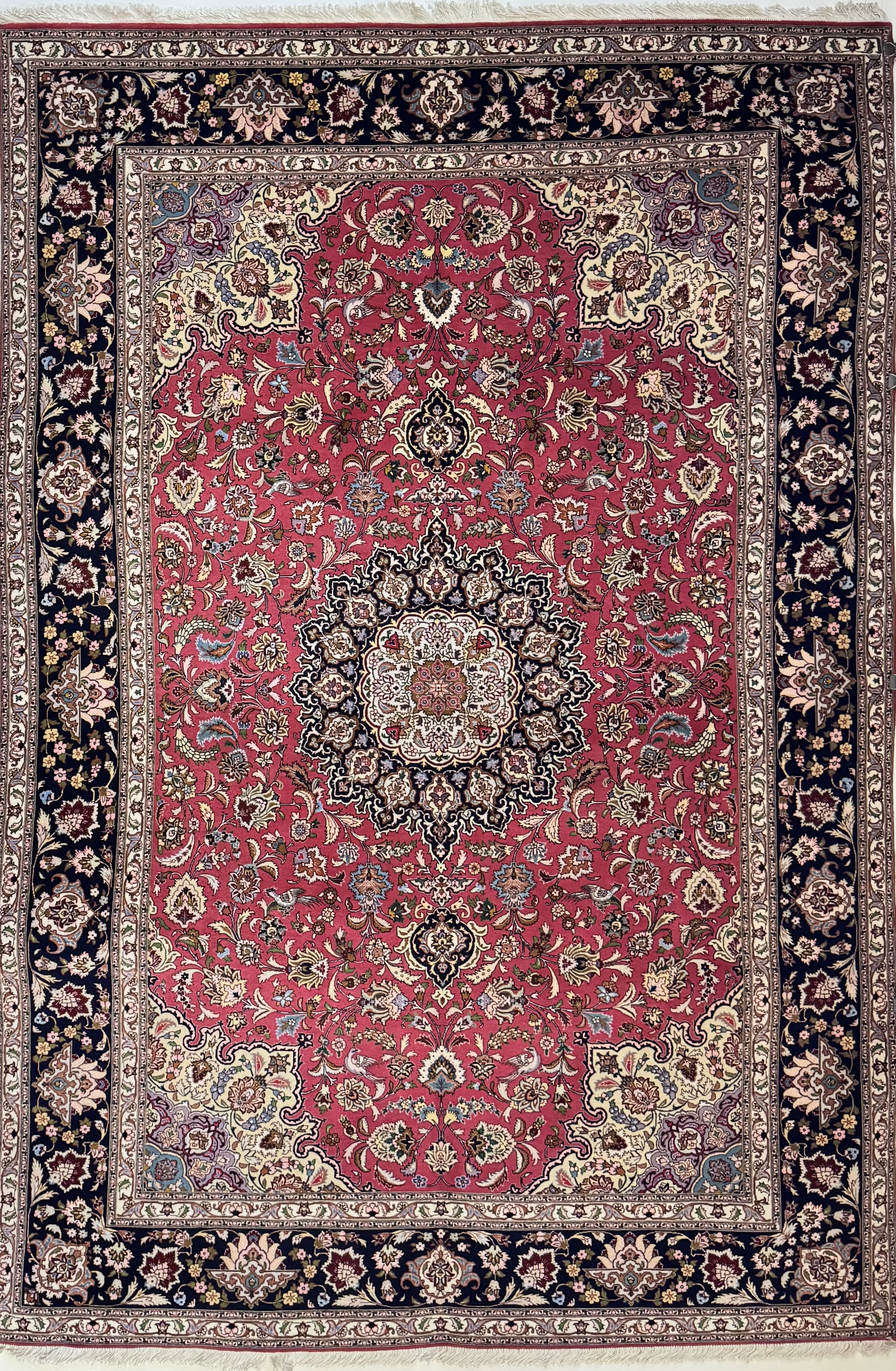 Tappeto Persiano Tabriz Classico 200×297 cm