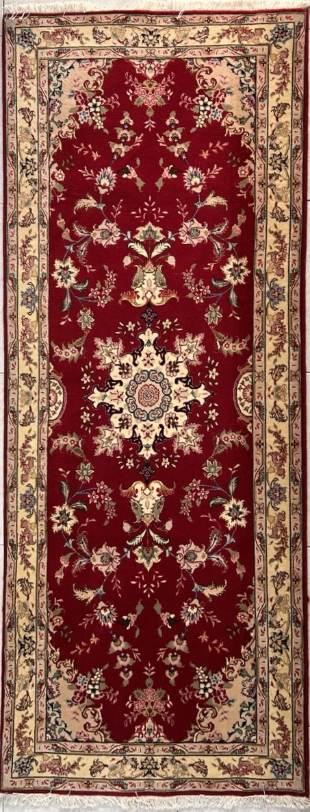 Tappeto Guida Tabriz 80 × 207 cm
