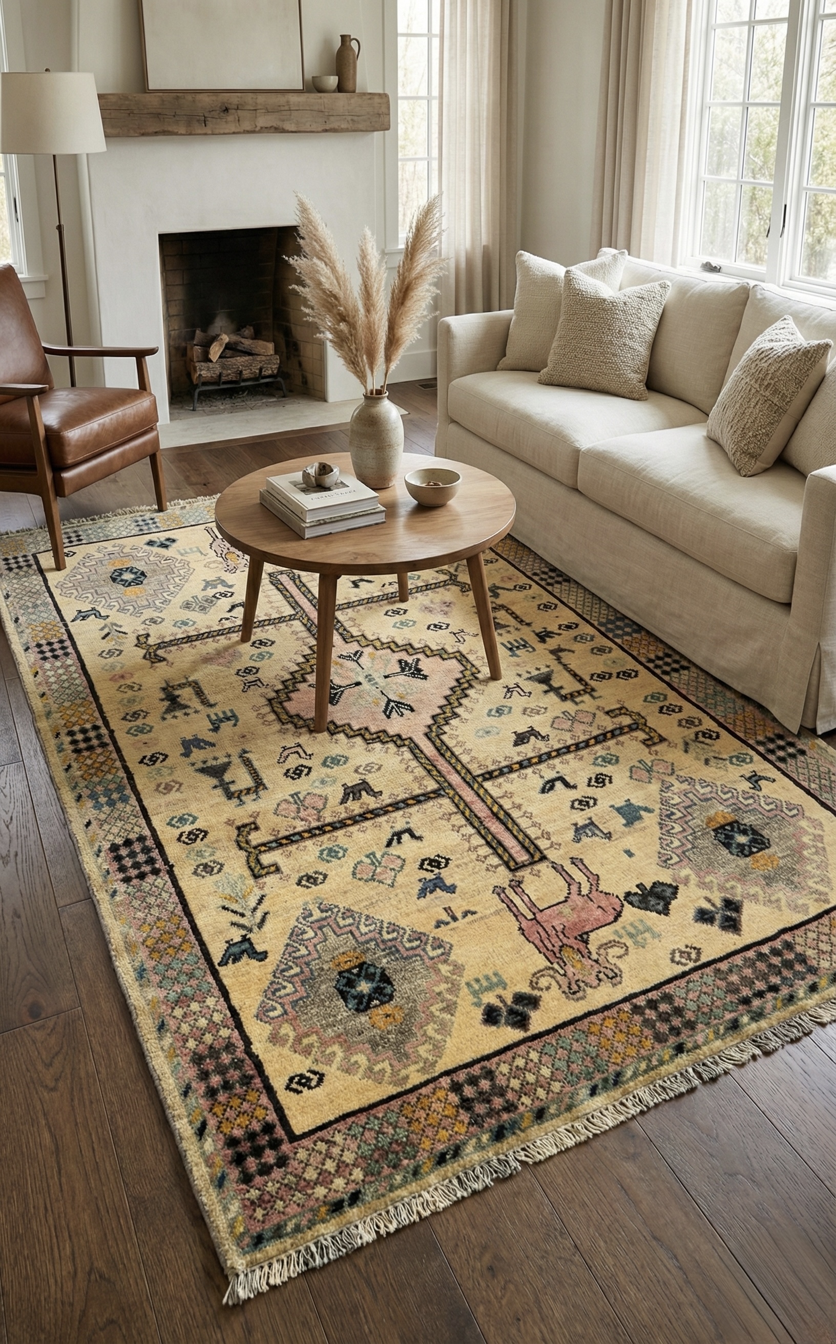 Tappeto Gashgai 114×167 cm