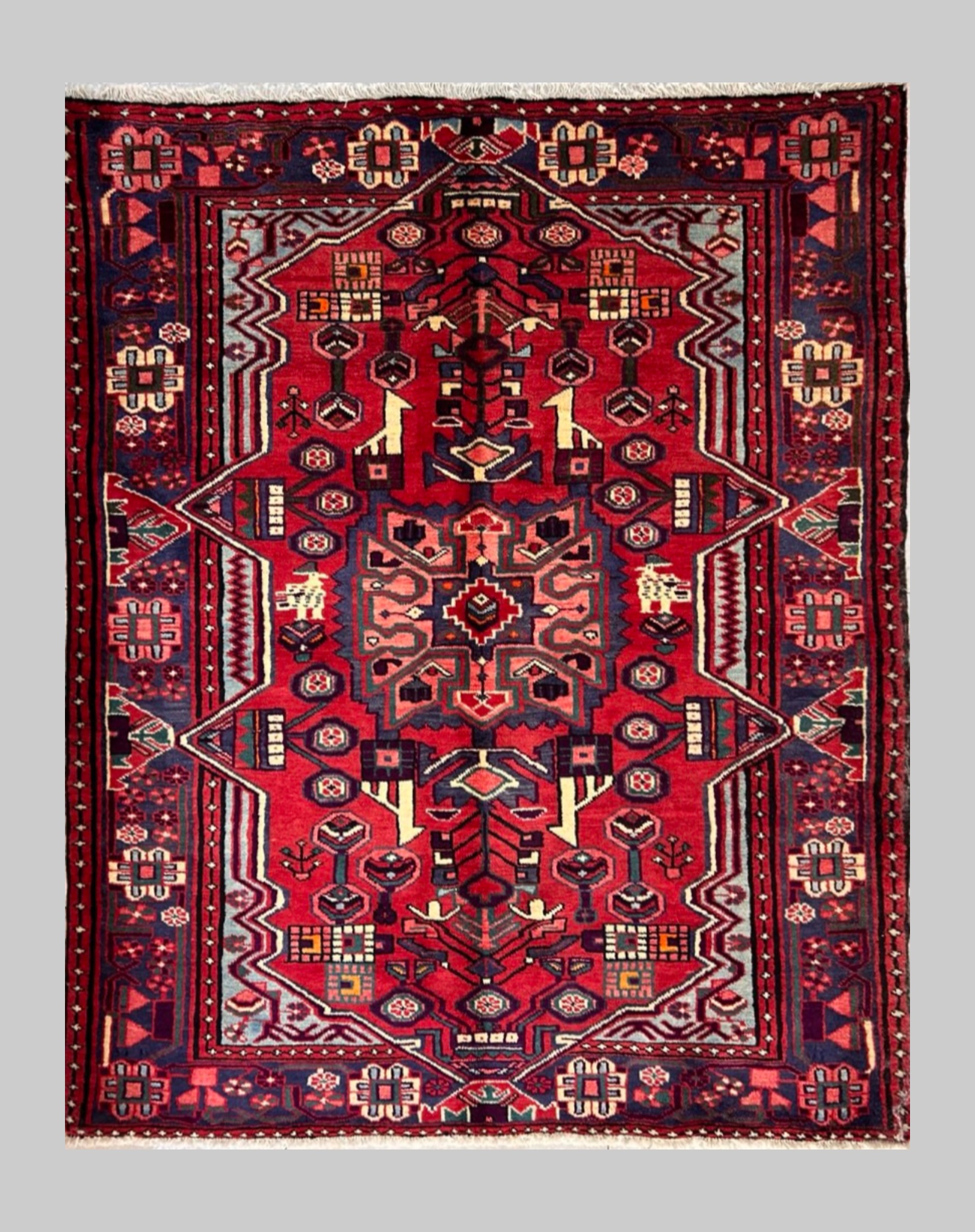 Tappeto Persiano Nahavand 116×145 – Modello 990