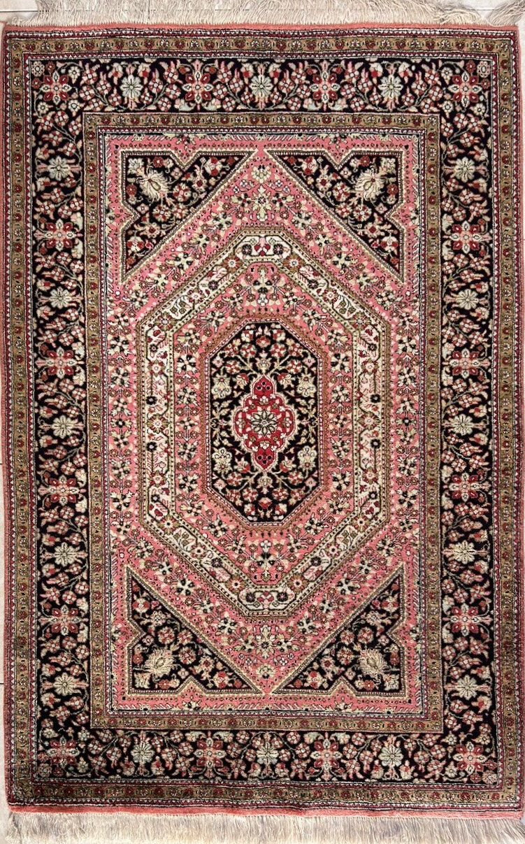 Tappeto Qum in Seta 109 × 164 cm