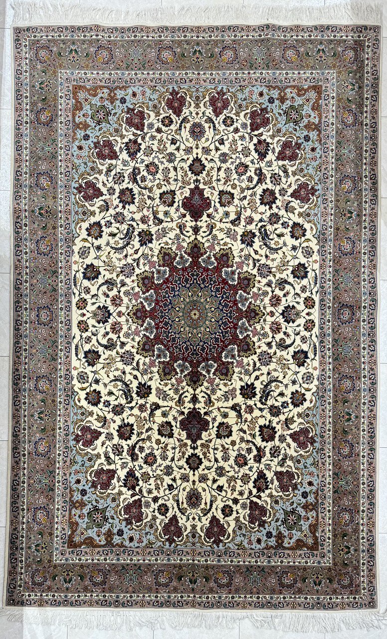 Tappeto Tabriz Ex Fine 298×303 cm