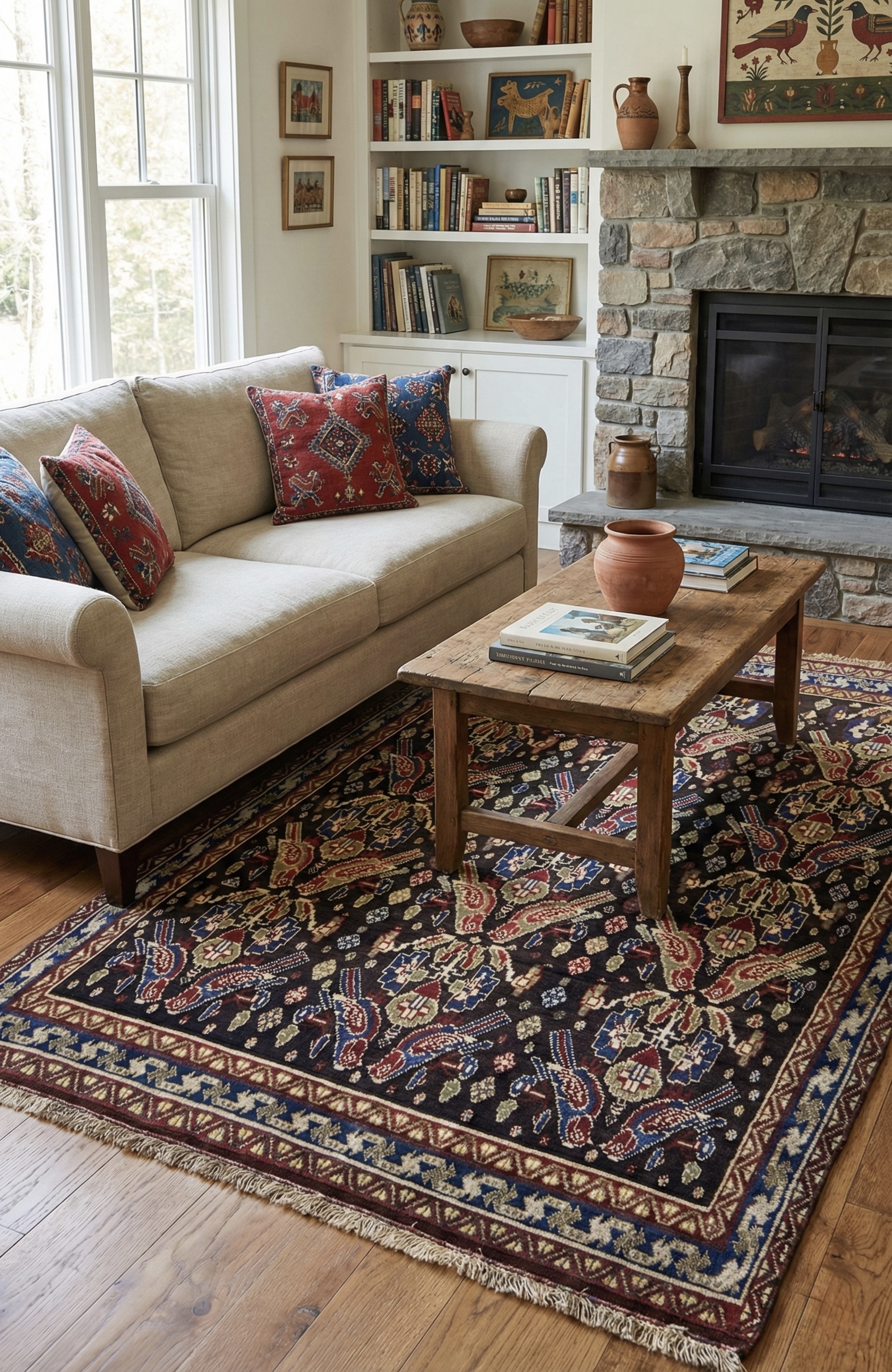 Tappeto Gashgai 128×185 cm