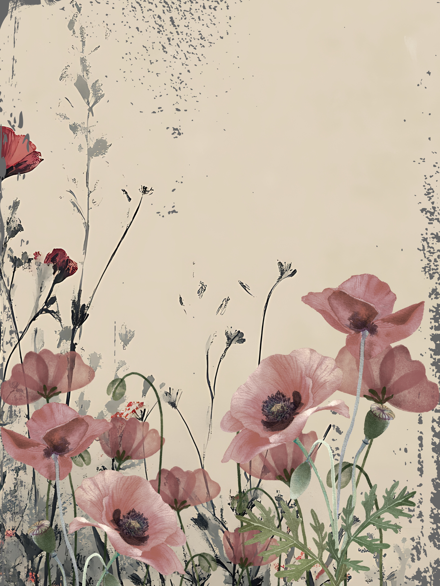 Floral Wall Art Print