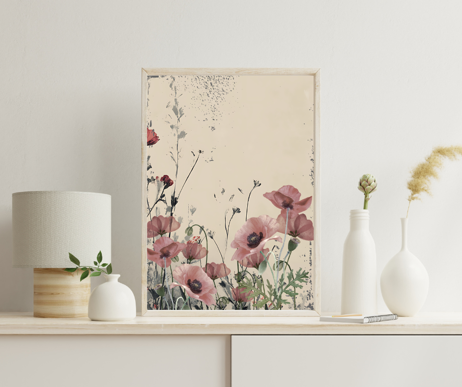 Floral Wall Art Print