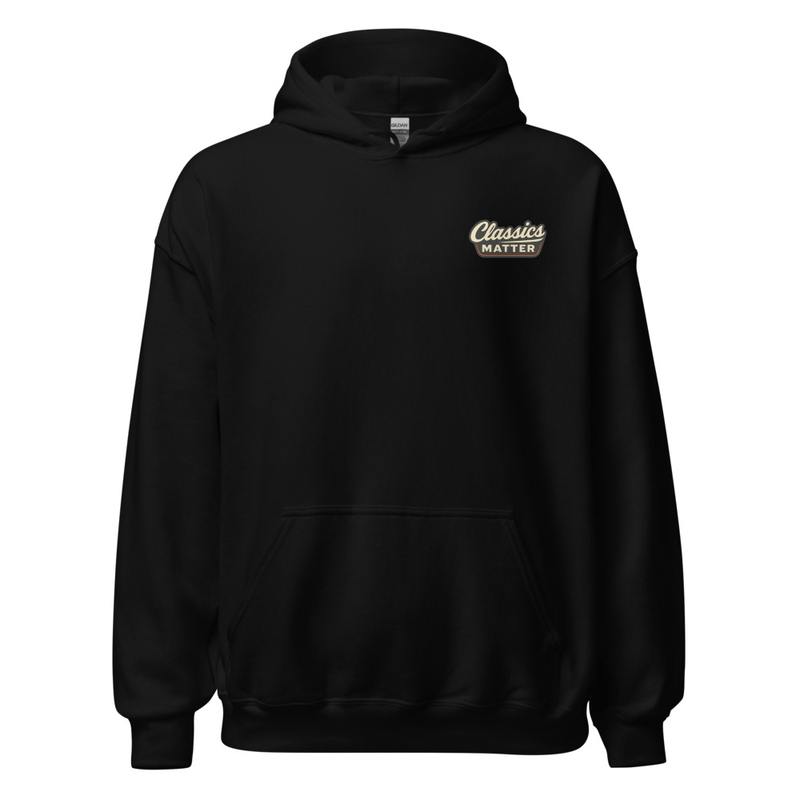 Classics Matter Black Hoodie