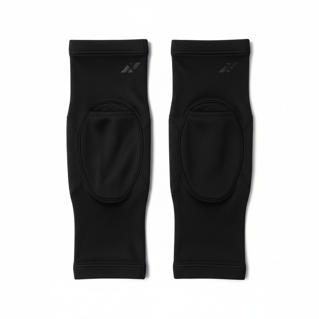 Par de Joelheiras Pretas