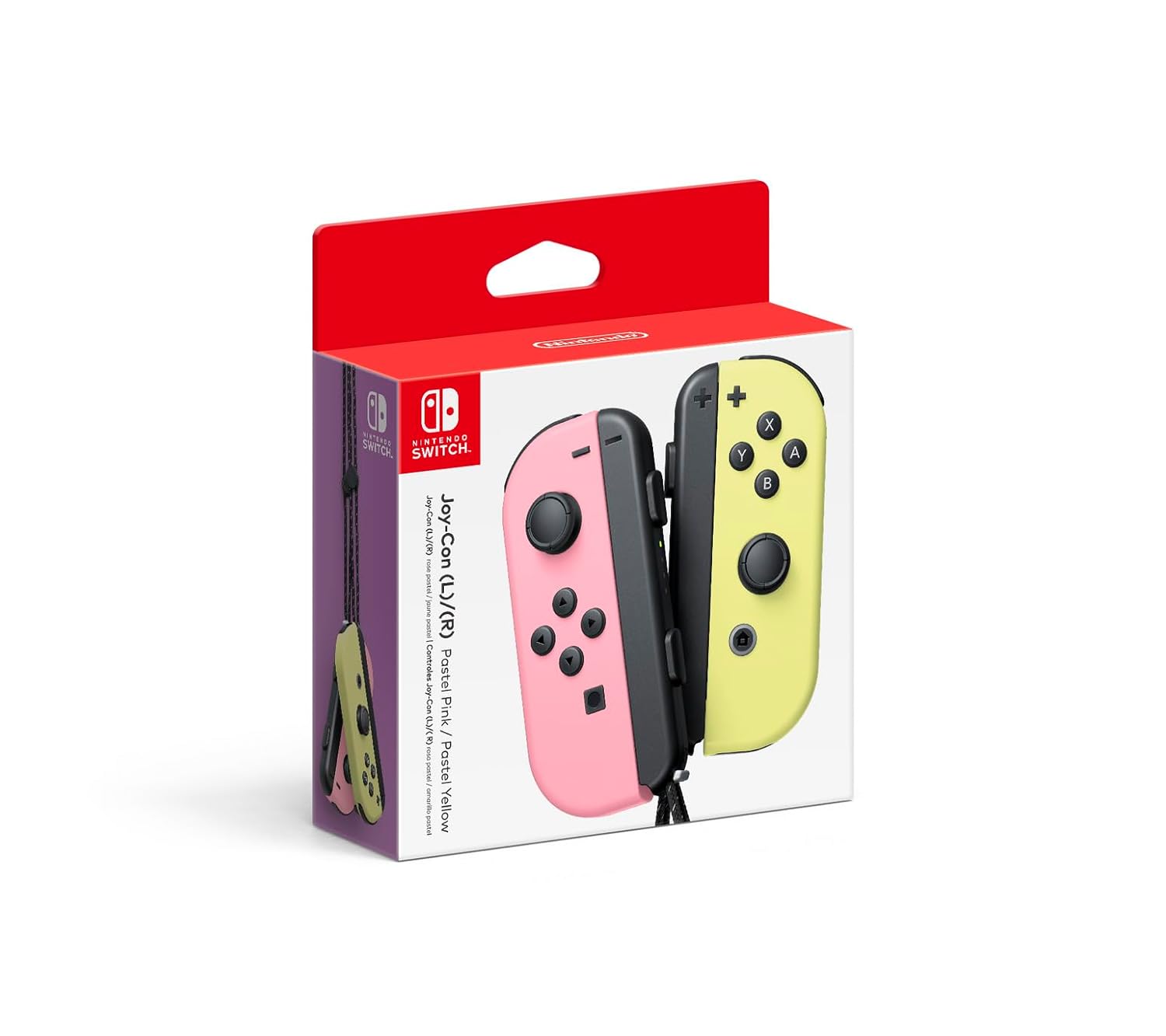 Joy-Con Nintendo Switch Rosa/Amarillo