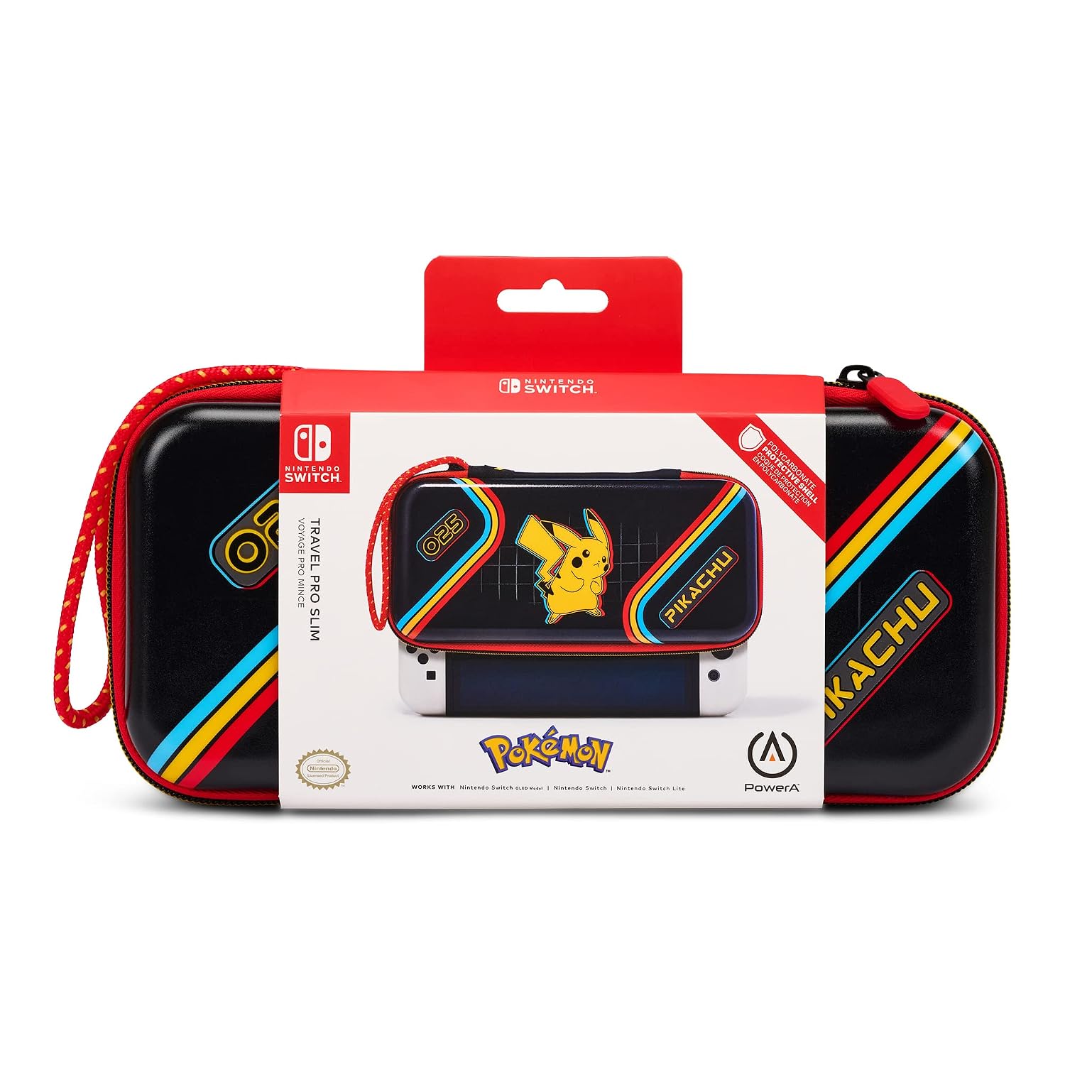 Estuche Pokémon Pikachu para Nintendo Switch