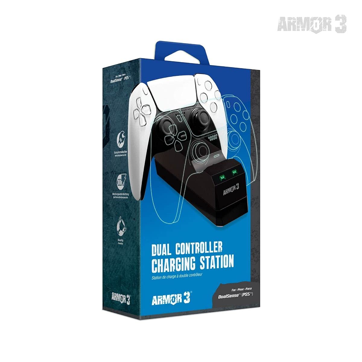 Estación de Carga Dual para mandos PS5