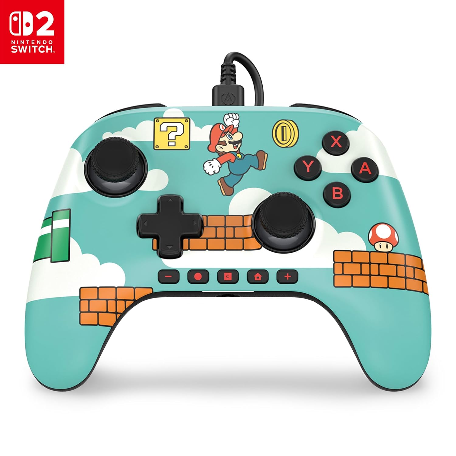 Control  Nintendo Switch 2 Aventuras con Mario 