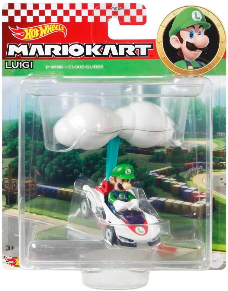 Hot Wheels Mario Kart Luigi