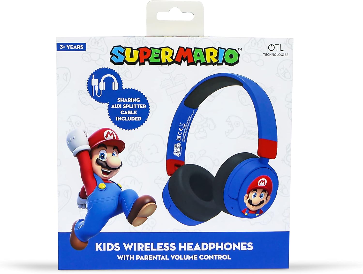 Auriculares inalámbricos Super Mario
