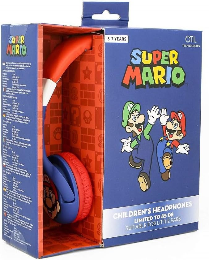 Audífonos Infantiles Super Mario
