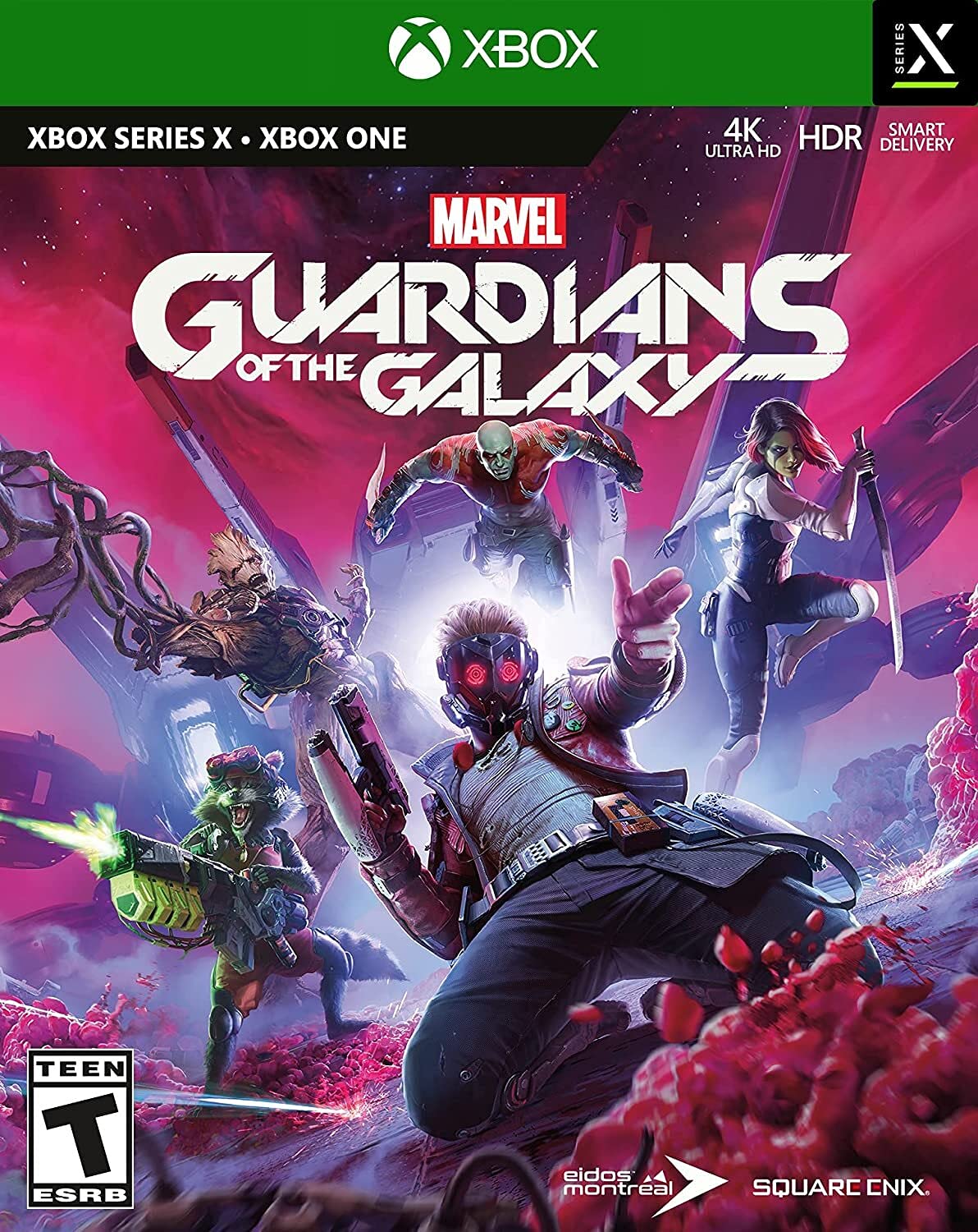 Juego Marvel Guardians of the Galaxy para Xbox