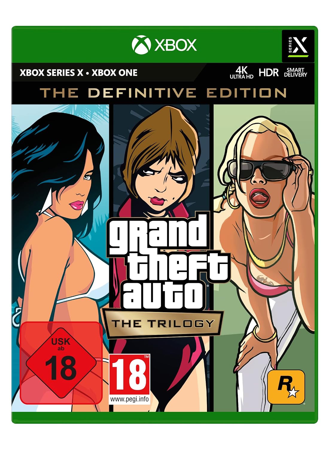 Juego Grand Theft Auto: The Trilogy - The Definitive Edition Xbox