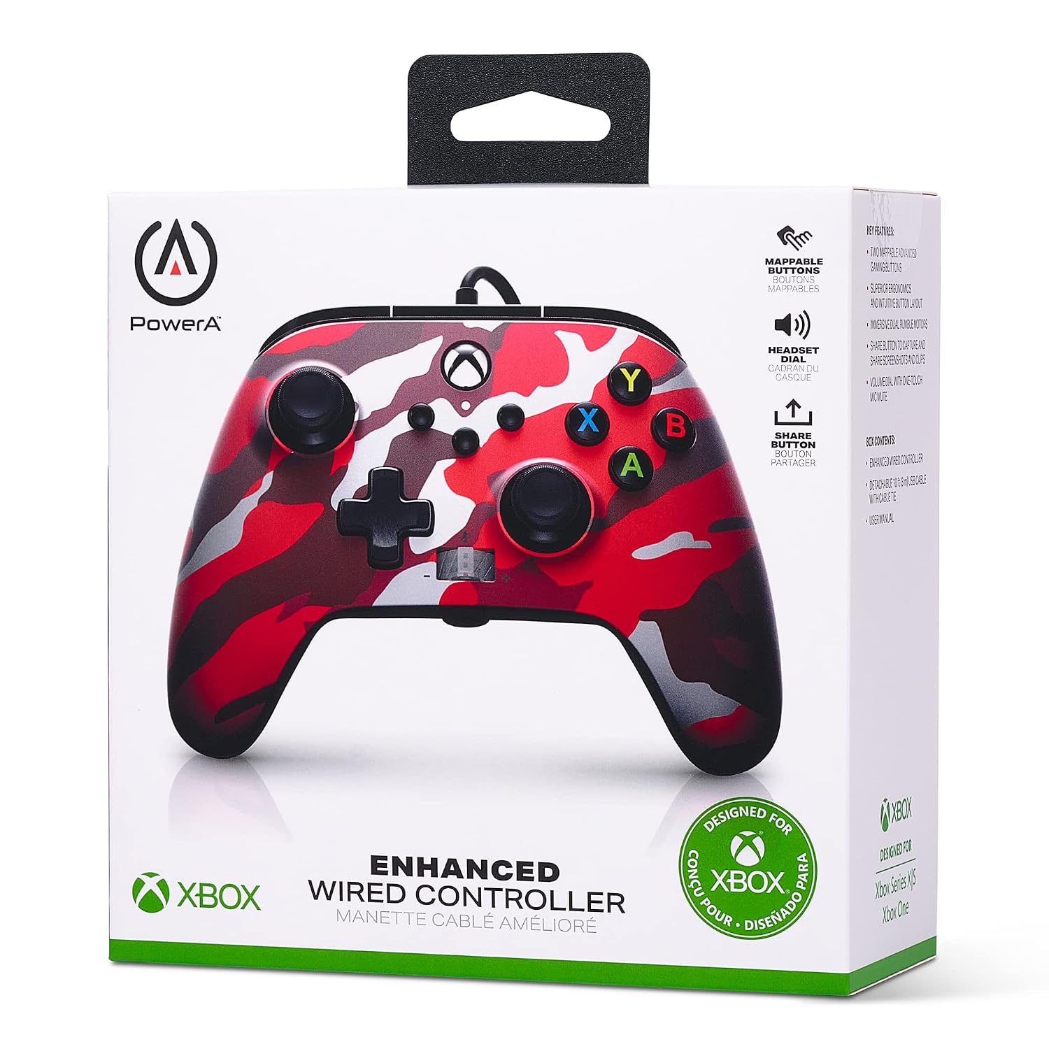 Control Alámbrico PowerA para Xbox