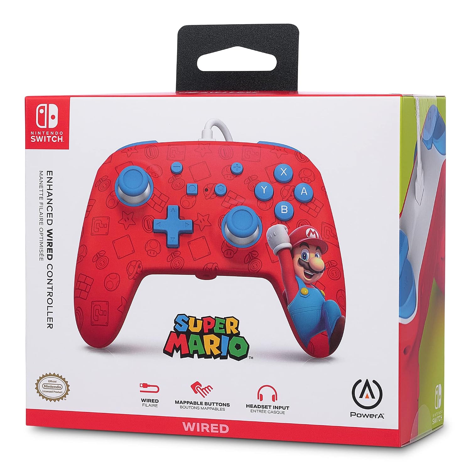 Control con Cable Super Mario Switch