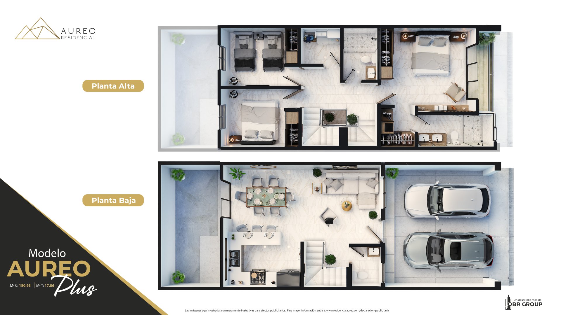 AUREO RESIDENCIAL $7,445,000 MXN*