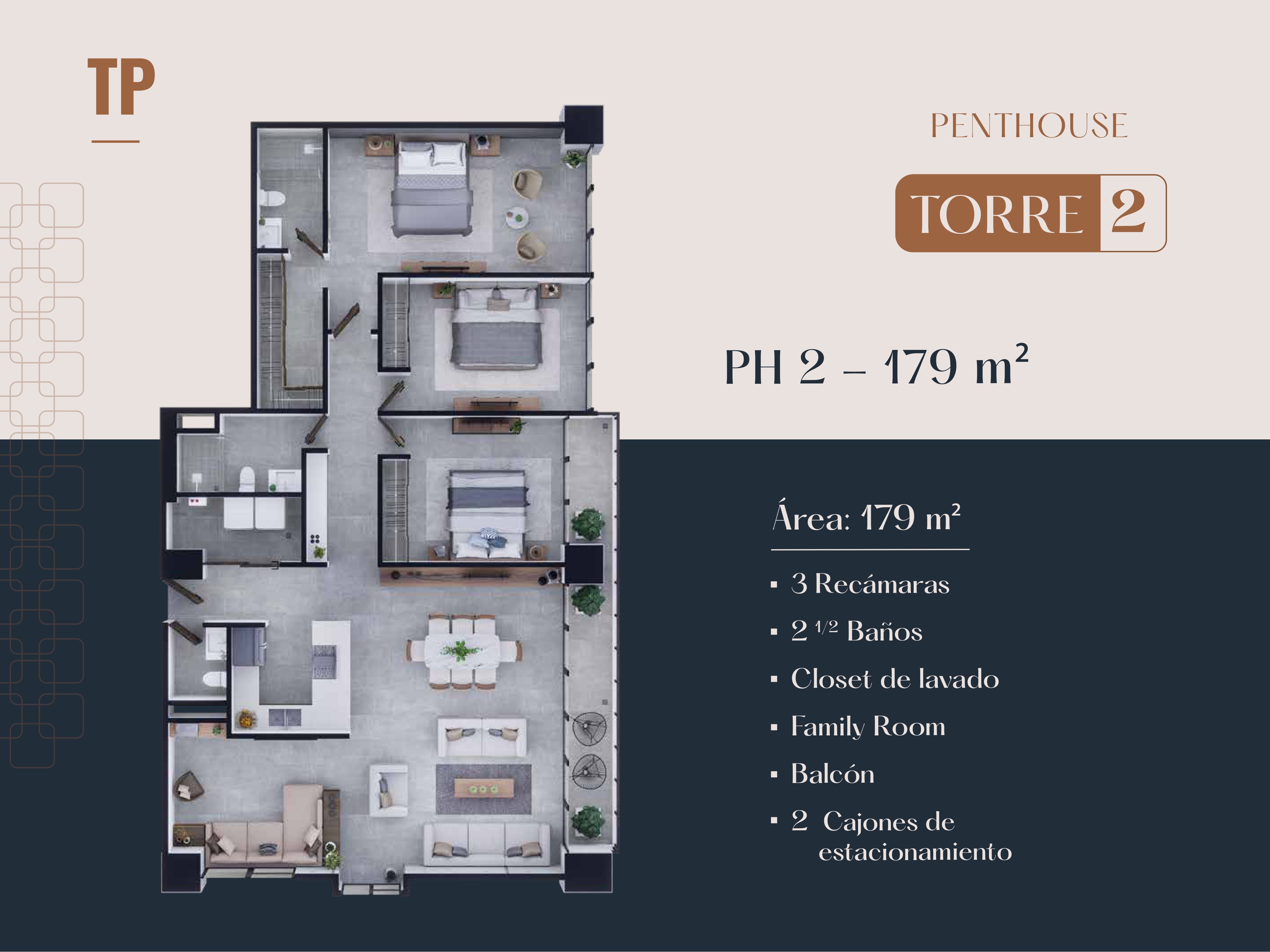 The Park-Toreo PH 2 $745,915 USD* 