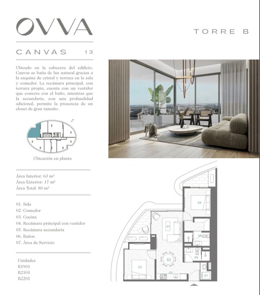 OVVA 2 recamaras desde $7,962,102 MXN.