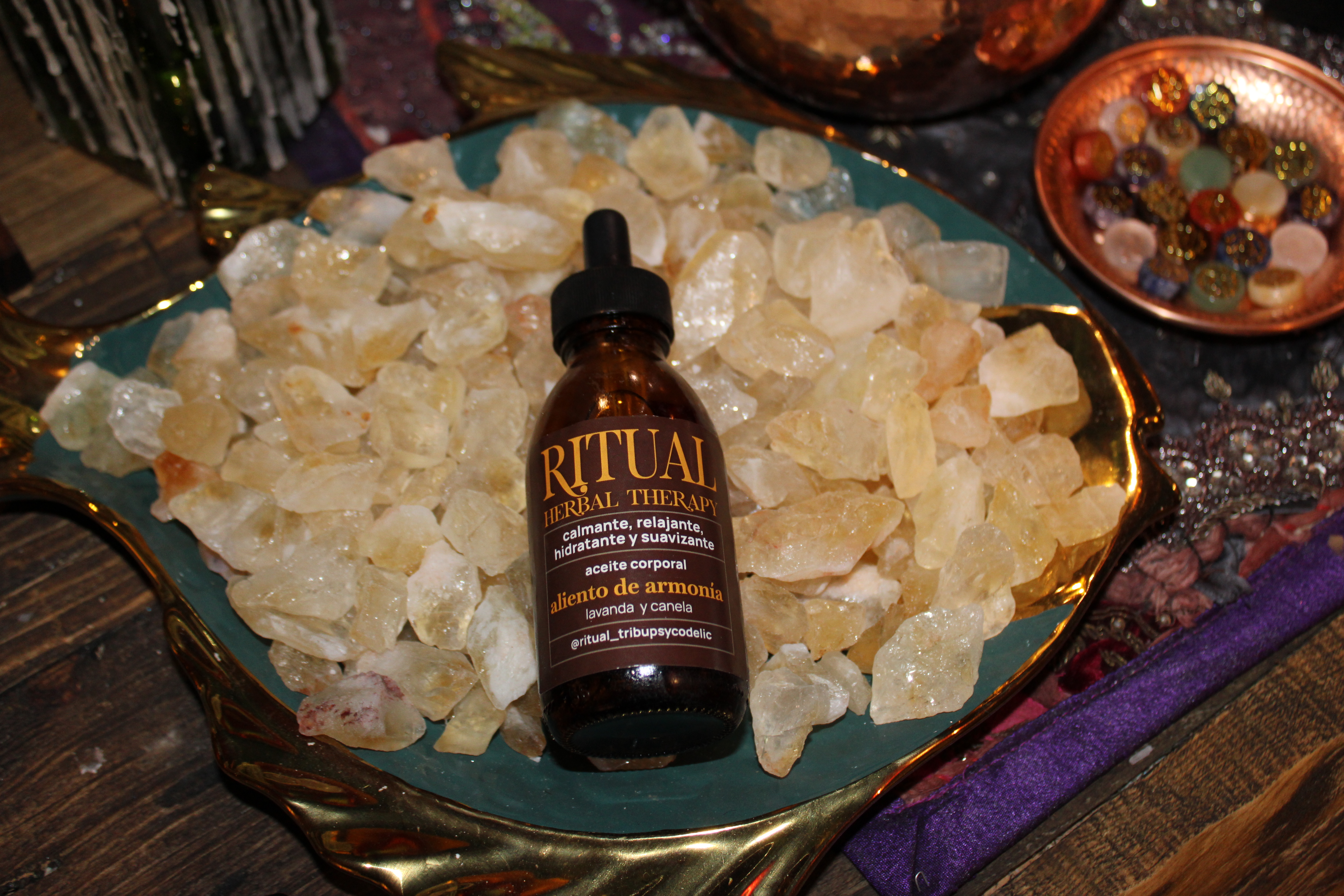 ✨ Aceite Corporal – Aliento de Armonía