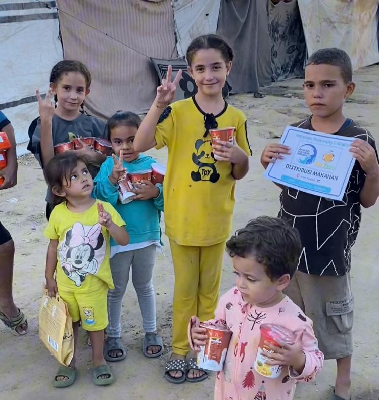 Donasi bantuan Makanan