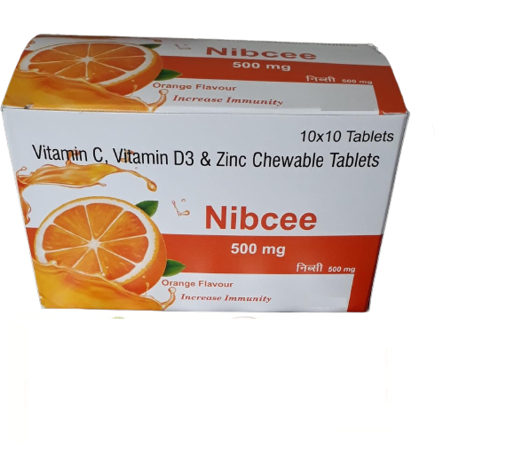 Nibcee 500 mg Chewable Tablets