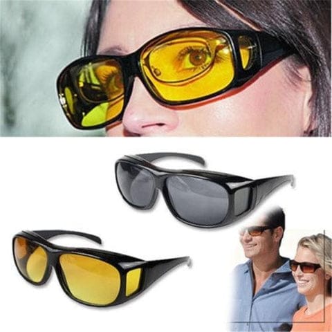 HD Night Vision Driving Glasses – Anti-Glare, Clear & Safer Night Driving