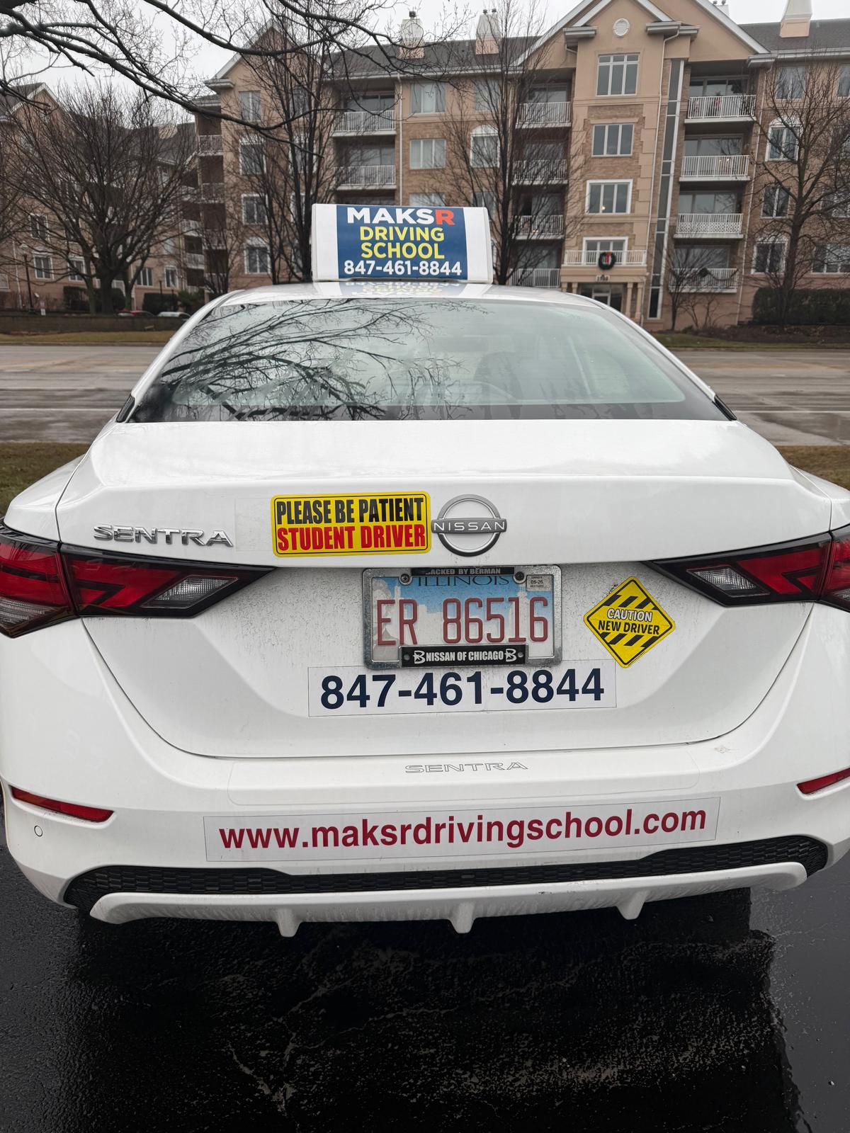 3 Pcs STUDENT DRIVER MAGNET STICKER