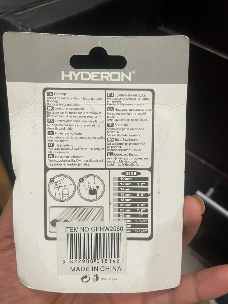 HYDERON Wall Plug Set
