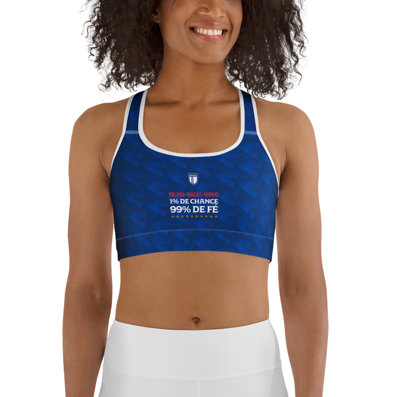 "Mar Azul" Sports bra by: Kryôl