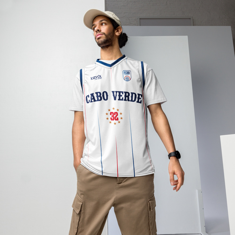 "Identidadi" Unisex basketball jersey by: Kriôl
