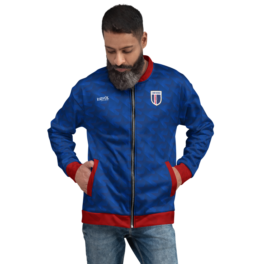 "Mar Azul" Unisex Bomber Jacket By: Kryôl