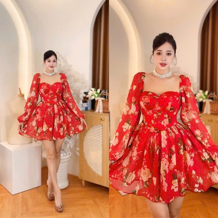 Fit And Flare Mini Skater Dresses In Dubai