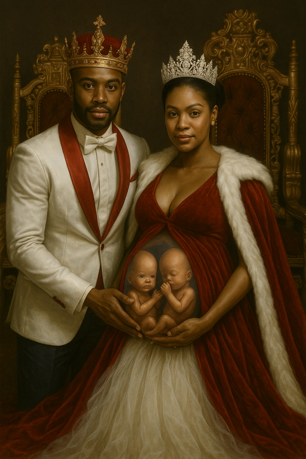 Royal Maternity Portrait