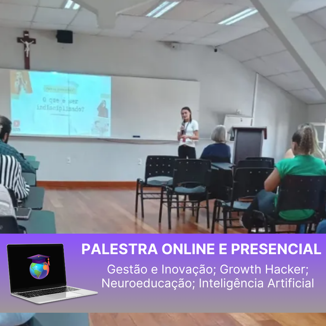 Palestra Online e Presencial