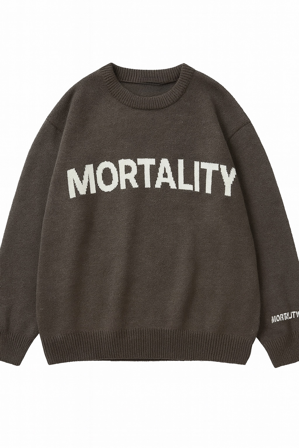 MORTALITY Crewneck knitted jumper