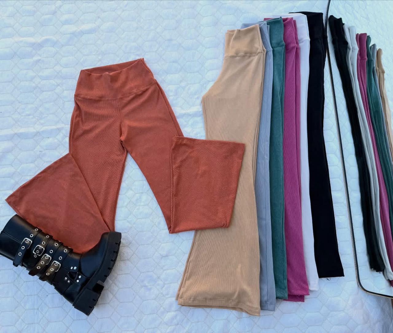 Pantalones de lycra tiro alto