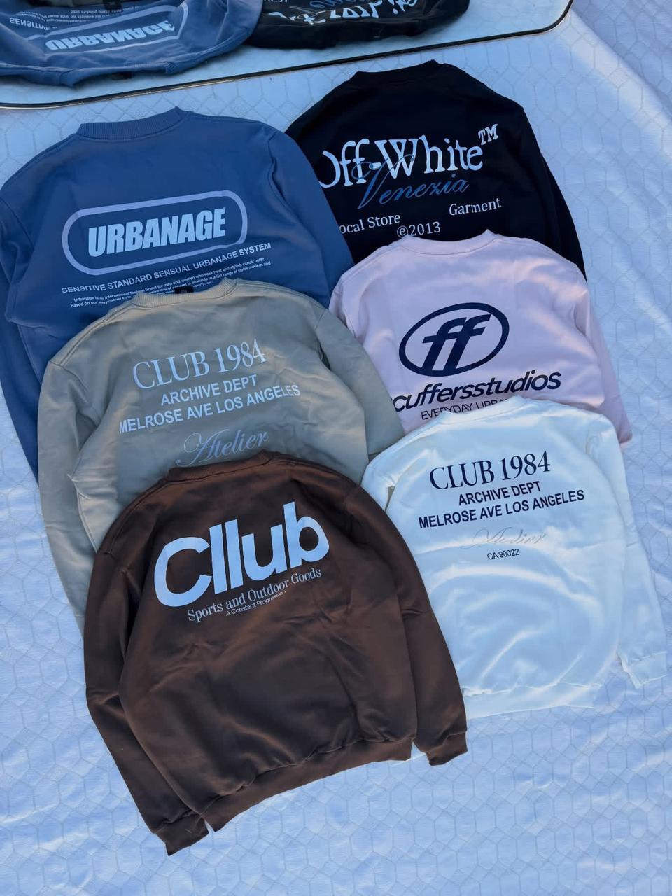 Sweaters estampados urbanos