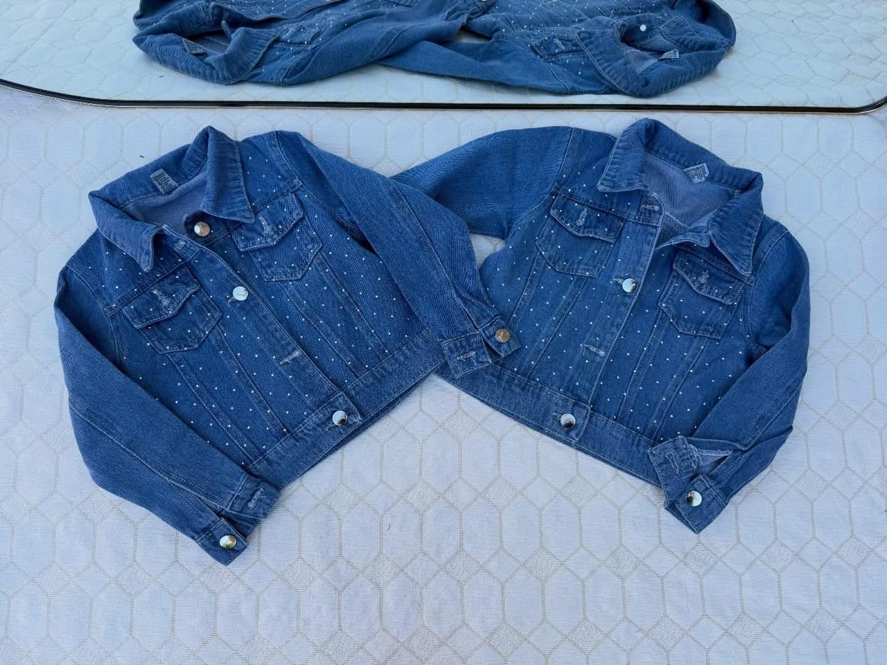 Campera de jean infantil