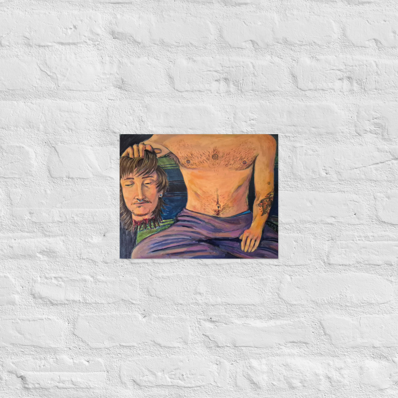 "Me And My Head" print