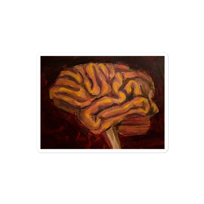"Brains" Sticker