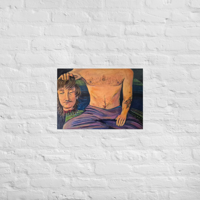 "Me And My Head" print