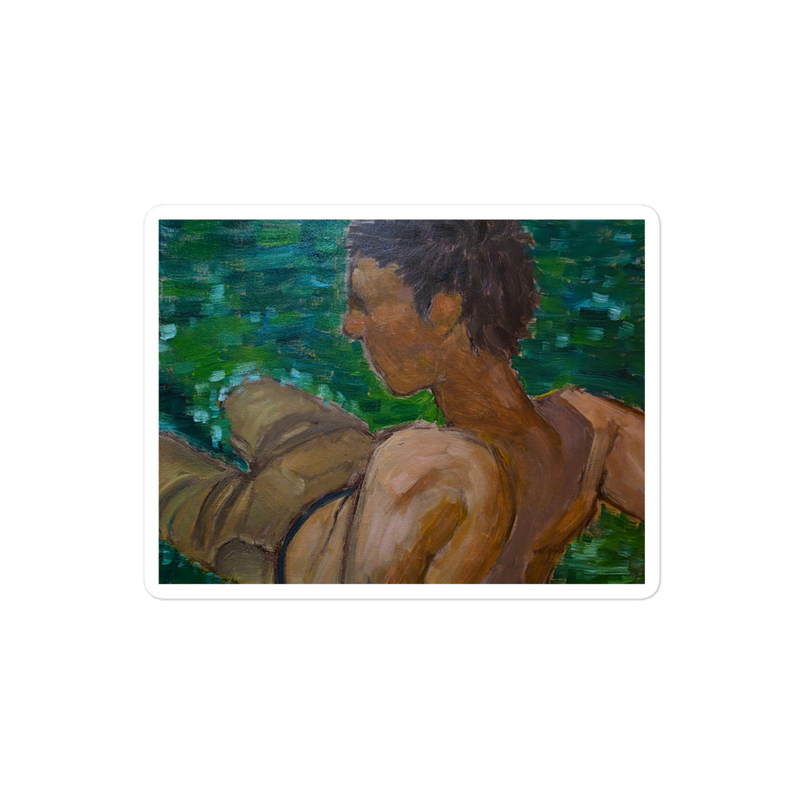 "at the creek" sticker