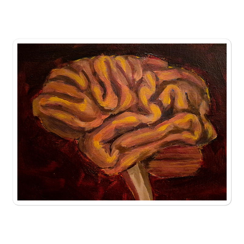 "Brains" Sticker