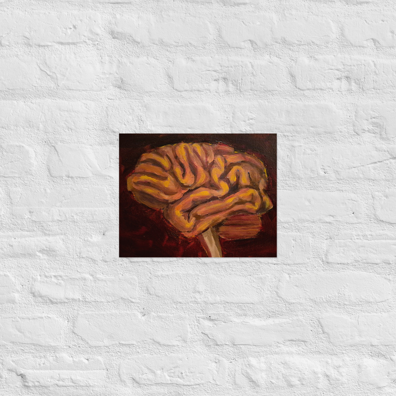 "Brains" Print
